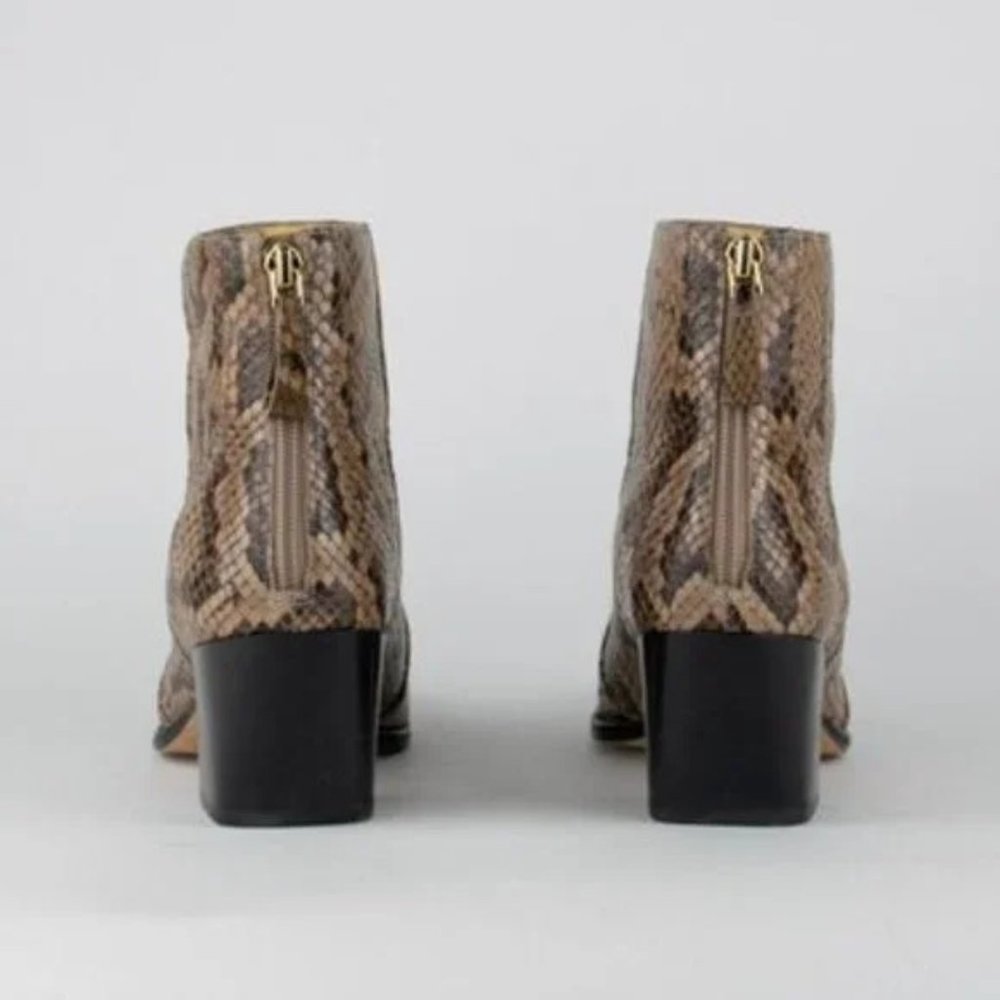 Alexandre Birman Python Ankle Boots - image 4